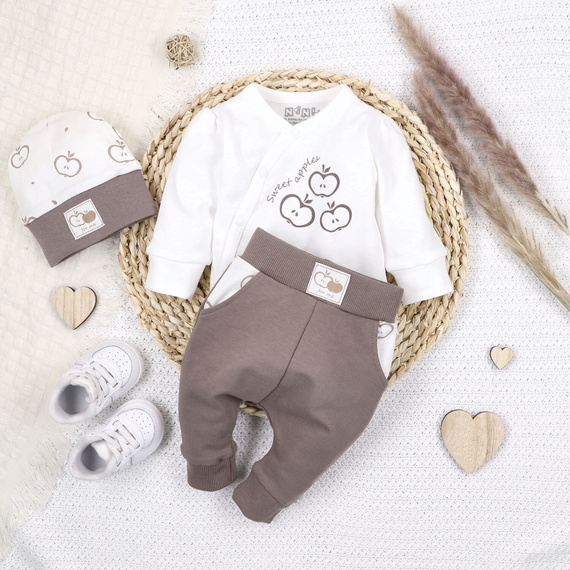 ABN-5304/CZE Спортни панталони Happy Apples Nini от органичен памук