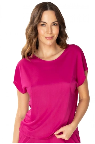 86683 Larisa Пижама блуза Чайка фуксия