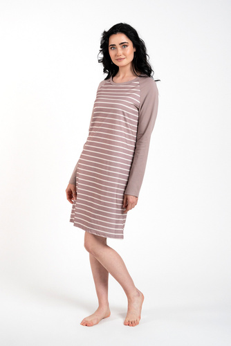 Нощница Oda Италианска мода - принт капучино