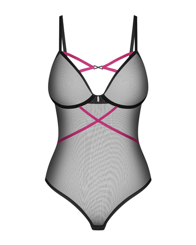 Novenes Teddy Body damskie Obsessive czarny