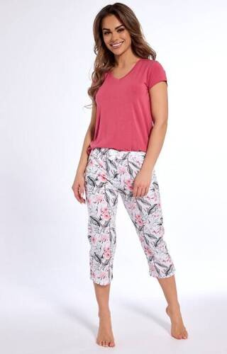 668/313 Isabel Дамска пижама модал Cornette розова