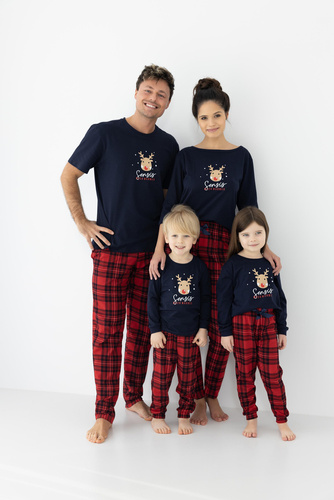 Детска пижама Nathan Kids Sensis - тъмносиня