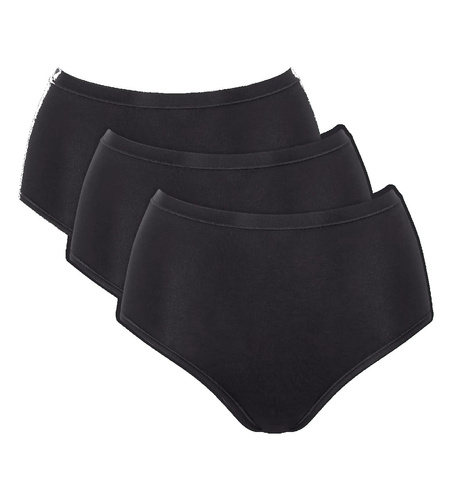 Go Daily Cotton Highwaist Дамски бикини Sloggi - черни
