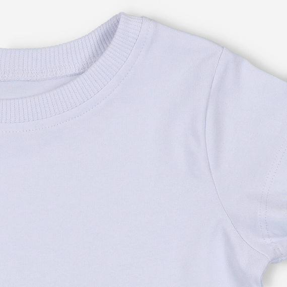 KAR-2007/BIA Тениска Lagarto Verde за момче, бяла