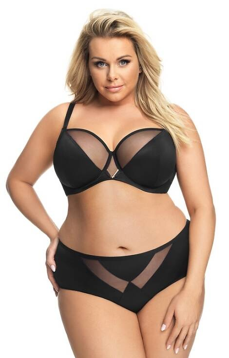 K 566/1 Vicky Дамски бикини Gorsenia - черни