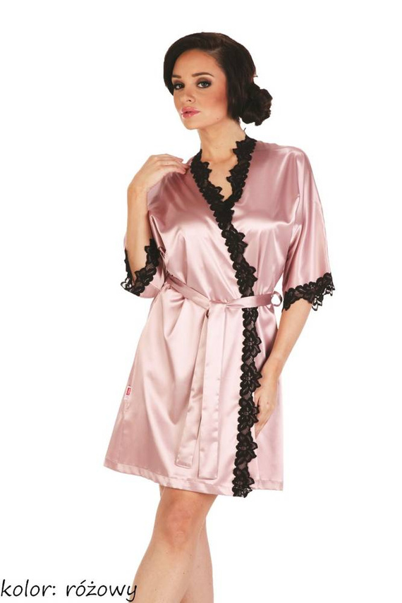 929 Kleoree Дамски халат De Lafense - розов