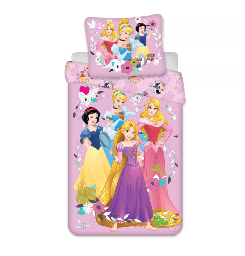 Princesses Princess Детско памучно спално бельо Jerry Fabrics