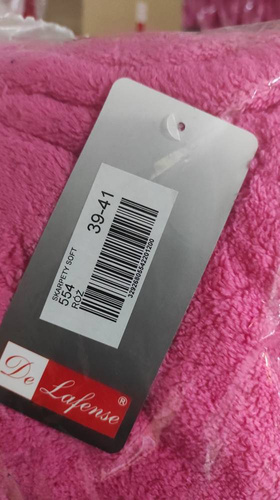 553/554 Wellsoft Гладки чорапи за сън De Lafense - розови