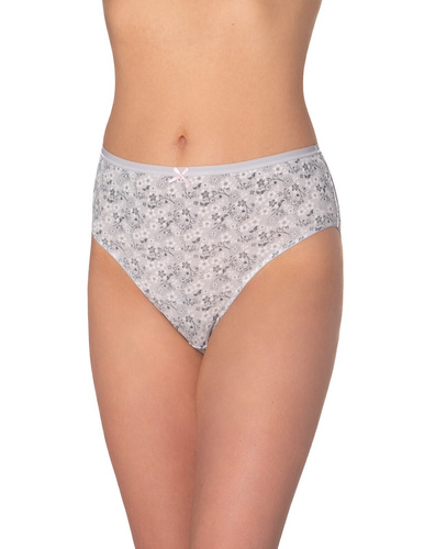 Дамски слипове L-120BI-96 Lama графитно сиво - памук, комплект от 3, удобни и класически