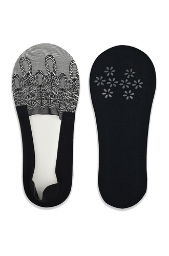 SN049 Дамски балеринки Noviti - черни