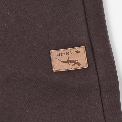 KAR-0040/BRA Анцуг за момче Lagarto Verde шоколад - удобен, памук, полско производство