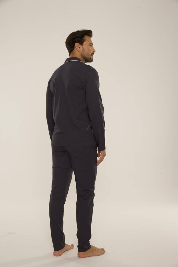 729 Norberto Мъжка пижама De Lafense - графит