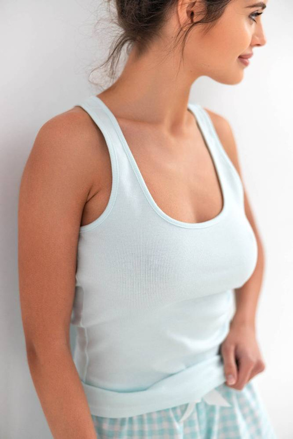 Sensis Priscilla блуза за пижама - мента