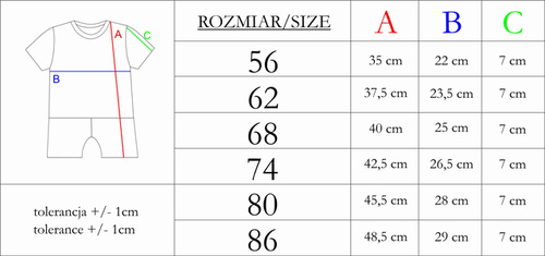 224055 Nicol Rampers бебешки син 100% памук ажурен