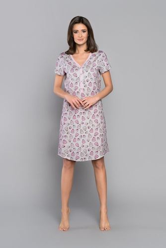 Dolce Дамска риза с къс ръкав Италианска мода - принт 