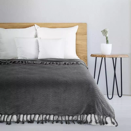 Ема Кувертюра с ресни, евро перде, стомана