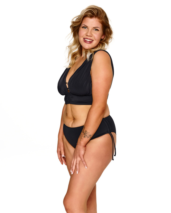 Горнище бански Lupoline Bahama Top Big черен soft