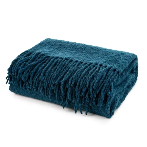 Bela Одеяло, кувертюра имитираща бутилка, Eurofirany, морско синьо