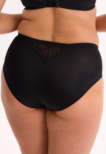 GFP 051 Бикини Gaia Kiara – Черни, Пълни, Бродирани, Тюл и Микрофибър