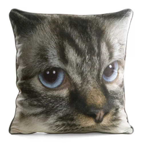 Калъфка Animal 45x45 кадифе Eurofirany със цип cat 