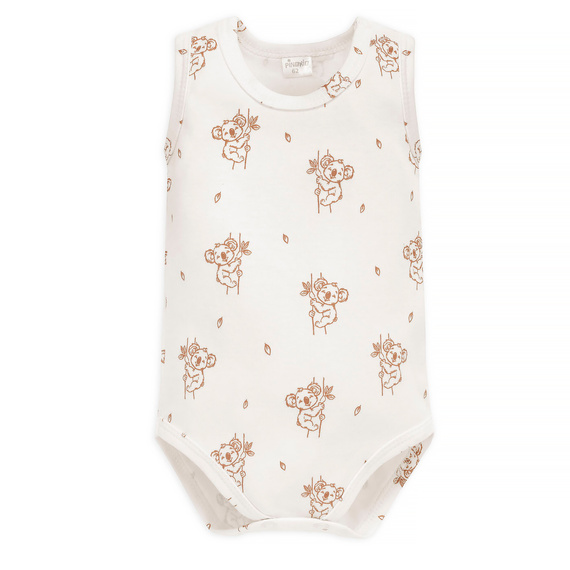 Боди с презрамки Lovely Day Pinocchio - екрю коала