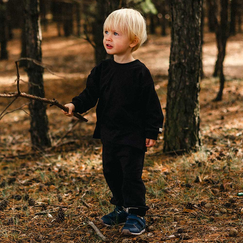 Детска блуза с дълъг ръкав Eevi Simply Comfy 100% памук