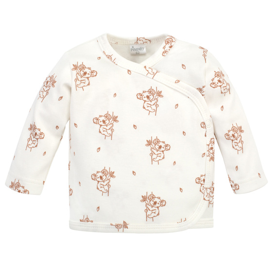 Прекрасен ден Пинокио вързан кафтан - екрю коала