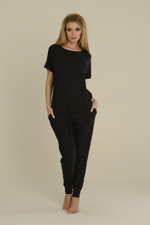 524 Paula Дамска пижама De Lafense - графит