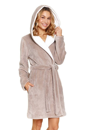 7181 Дамски халат Doctor Nap - бежов