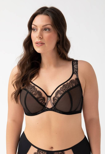 Gorsenia K 740 Lauren Soft Bra - черен
