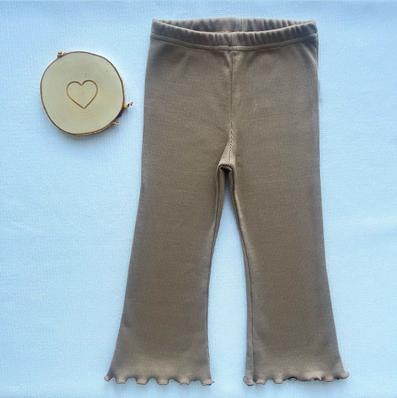 Клин LJ816 Mamatti рипс чарлстон 97% памук еластичен- кафяв