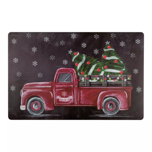 Коледна подложка за кола от Spod Igły i Nitki – коледна подложка, двулицева