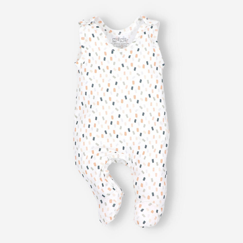 ABN-5325/KRE Спален костюм Nini от органичен памук, кремав