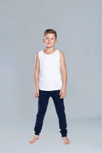 Джони панталони за момчета Италианска мода - тъмно синьо