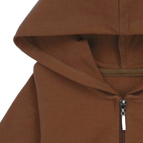 169546 Суичър с качулка Nicol - кафяв