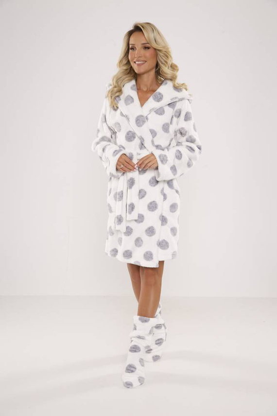 323 Dots Forex халат - екрю