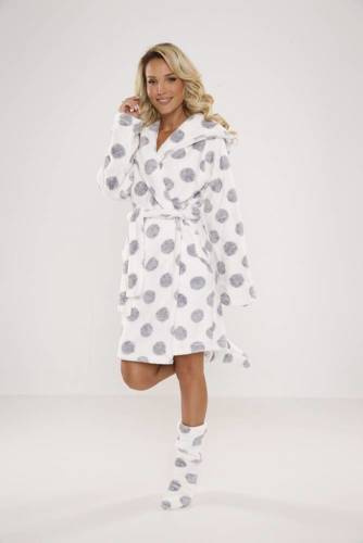 323 Dots Forex халат - екрю