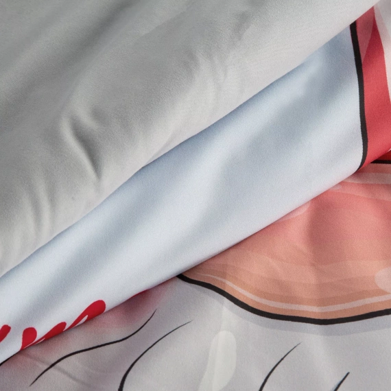 Микрофибърни еврозавеси Beiner Коледно спално бельо – спрайт, сиво, меко и бързосъхнещо