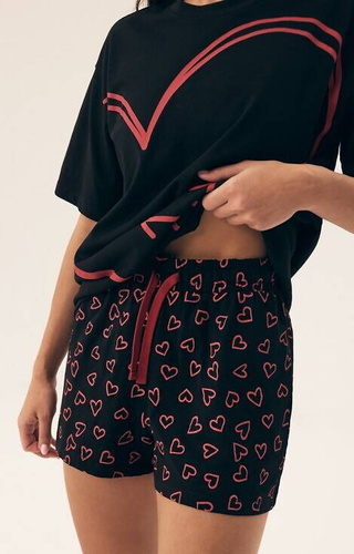 42655 Дамска пижама Necesito Henderson - черна