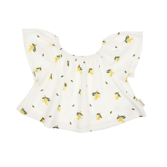 212138 Блуза с къс ръкав "Tola" Nicol - кремава