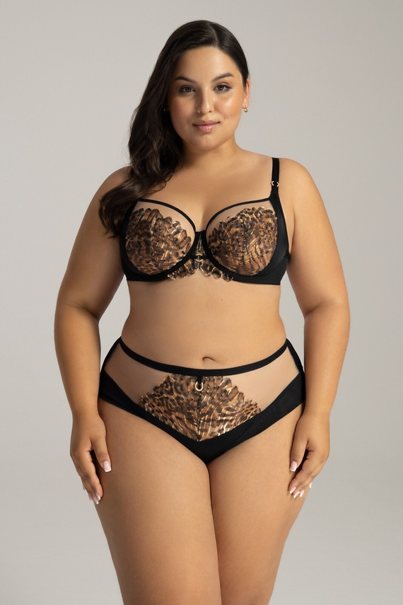 2144 Мек сутиен със странична опора Ava Black