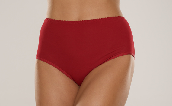 018 Sara Панталон с висока талия De lafense - бордо