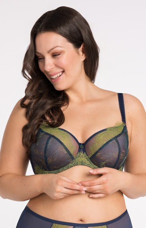 Gorsenia K 798 Мек сутиен Arianna - тъмносин