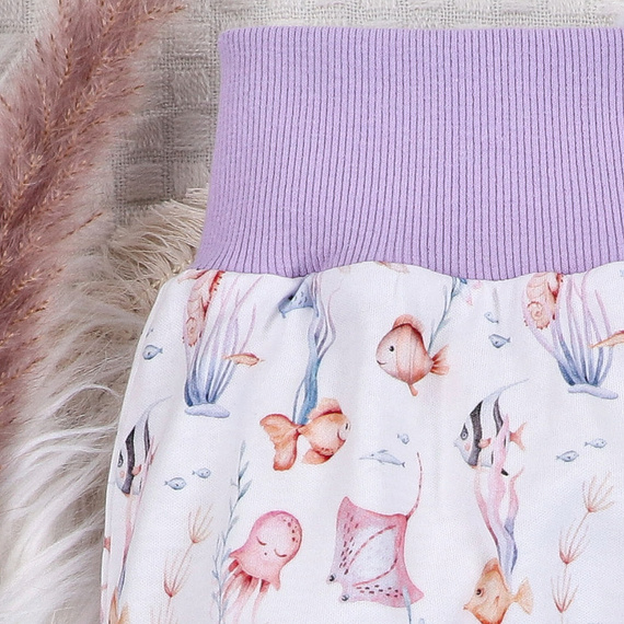 ABN-5484 Спални костюми Underwater World Nini от органичен памук