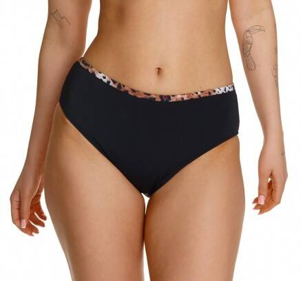 Irbis Черно Голямо долнище на бански Lupoline