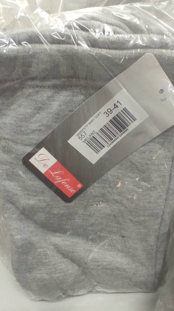 556/557 Бебешки меки гладки чорапи за сън De Lafense - меланж