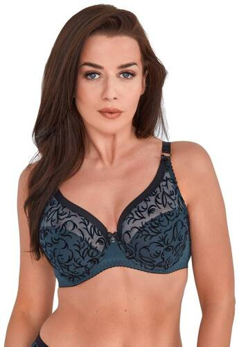 BS 1213 Полуподплатен сутиен Adaline (полумек)Гая-тюркоазено