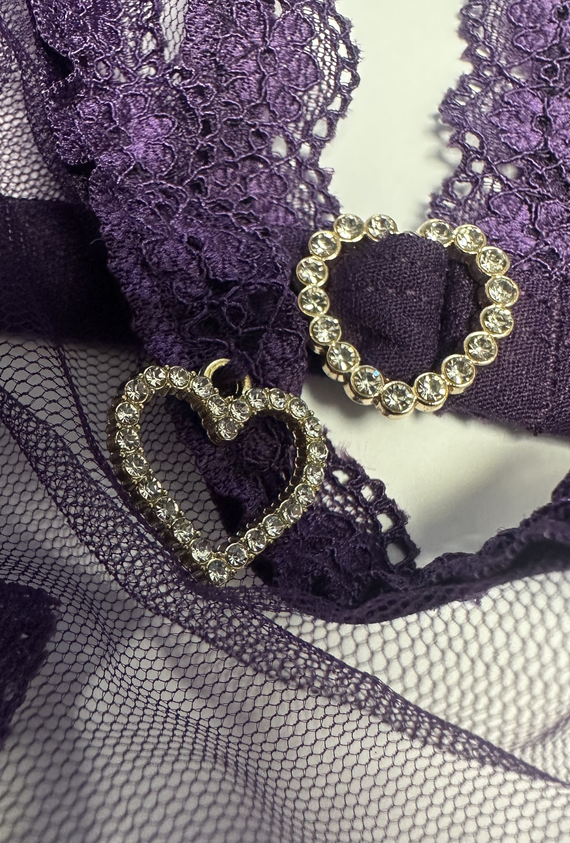 Комплект Belissana Violet Passion purple – елегантен комплект дамско бельо