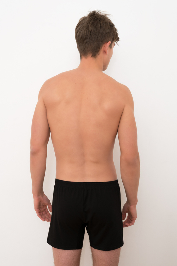 Мъжки боксерки Baster Италианска мода - черни