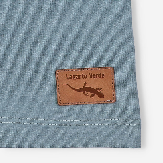 KAR-2009/NIE Тениска за момче Lagarto Verde синя